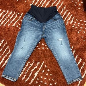 Old Navy Maternity Full Panel Boyfriend Jeans- size 16